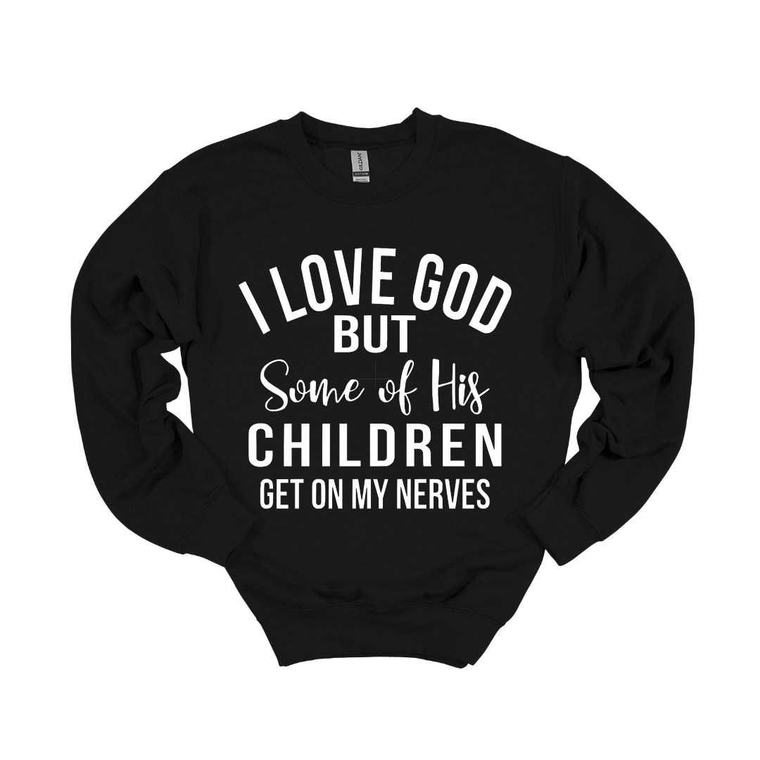 I Love God Hoodie